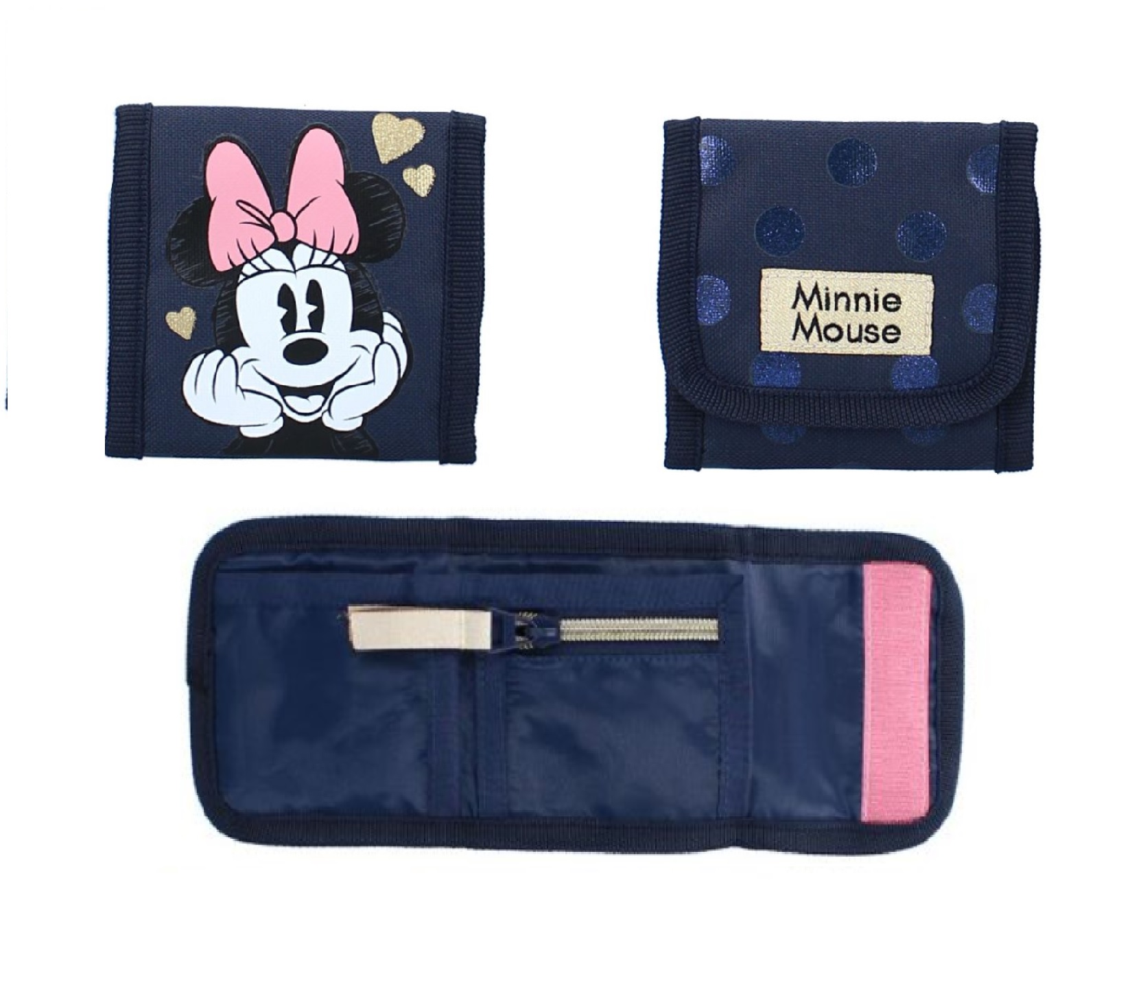 Minnie- Carteira de documentos c/ velcro