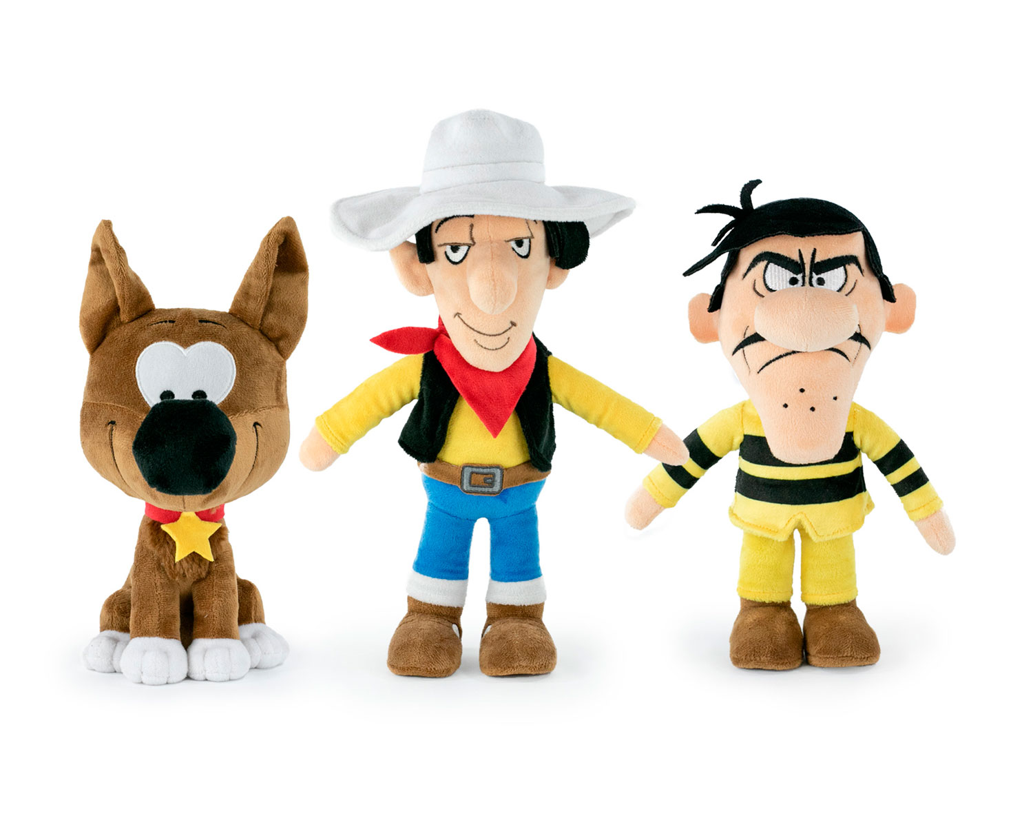 Lucky Luke- Peluche 27cm 16001490+91+92