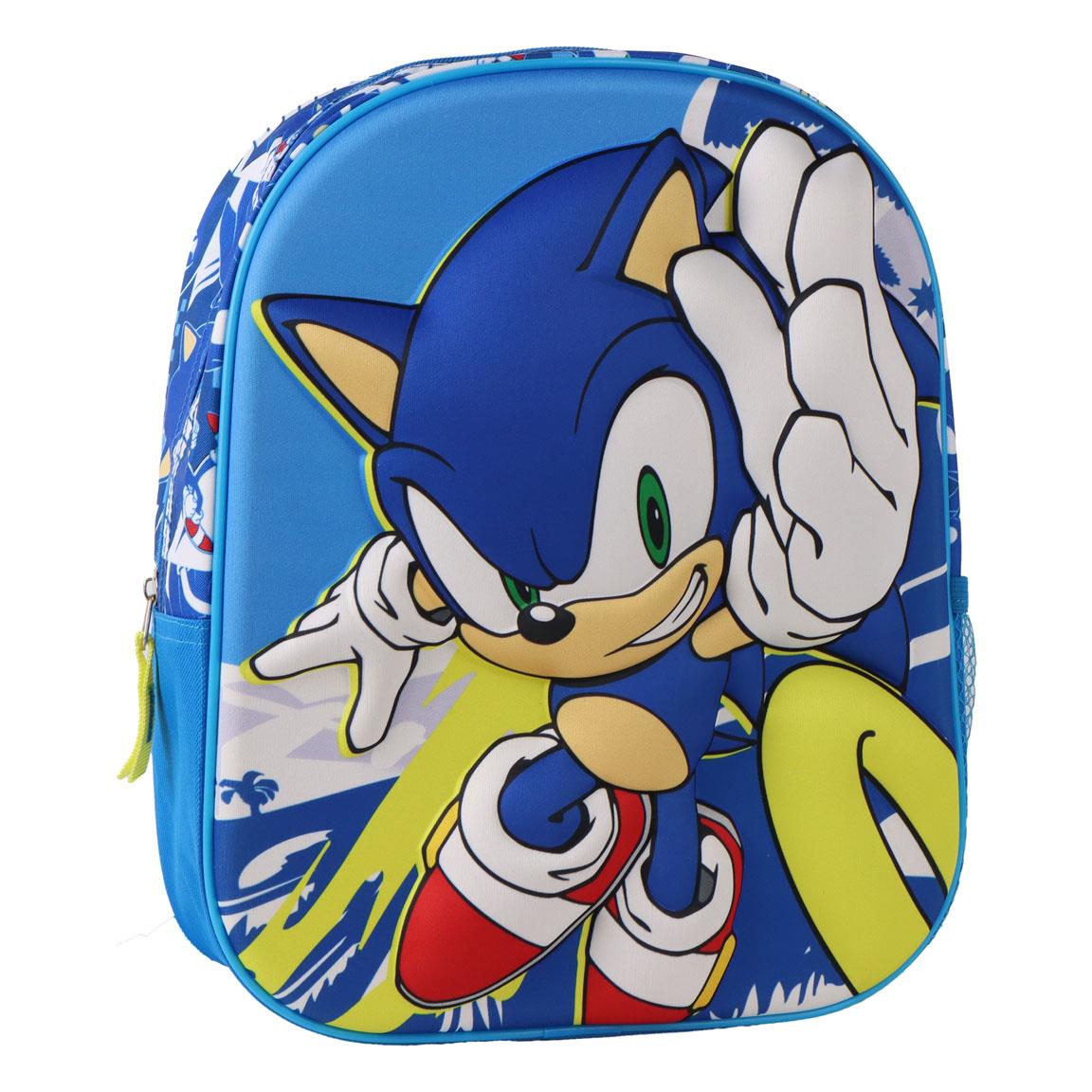 Sonic- Mochila infantil 3D