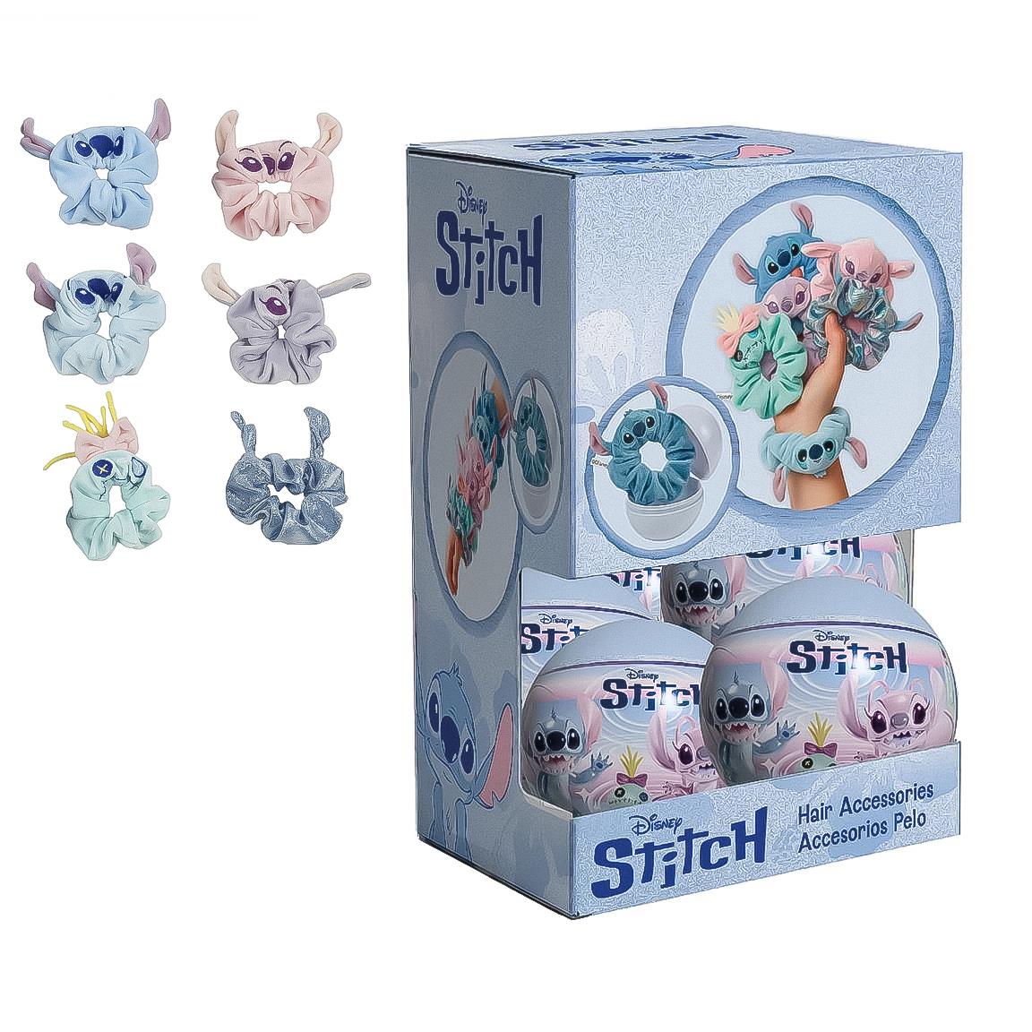 Stitch- Acessórios de cabelo em bola Surpresa