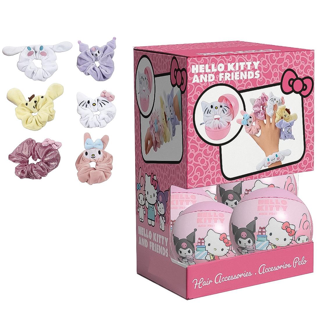 Hello Kitty- Acessórios de cabelo em bola Surpresa