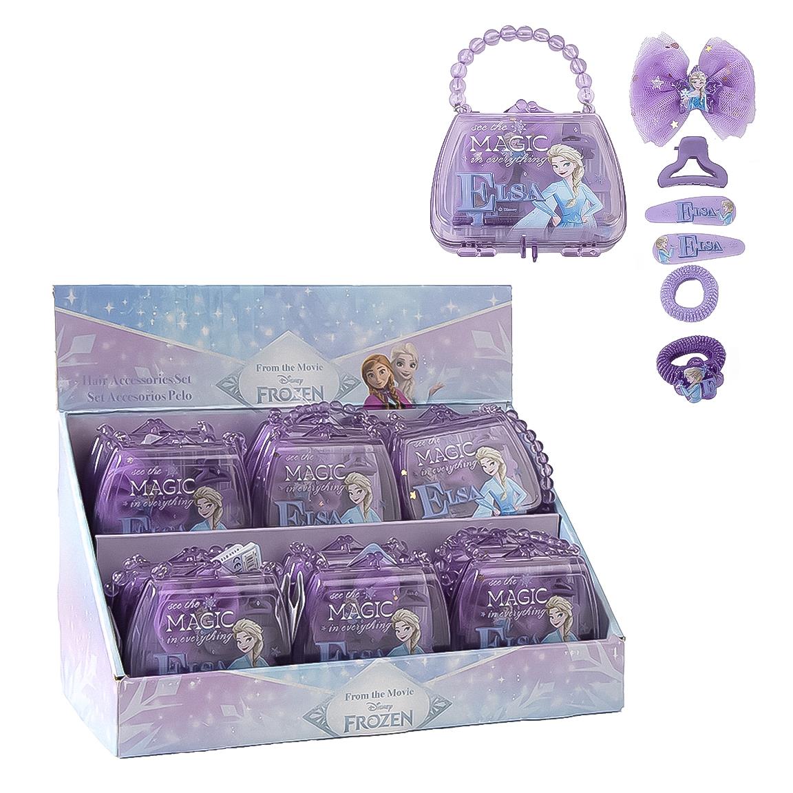 Frozen- Conjunto de acessórios de cabelo em caixinha
