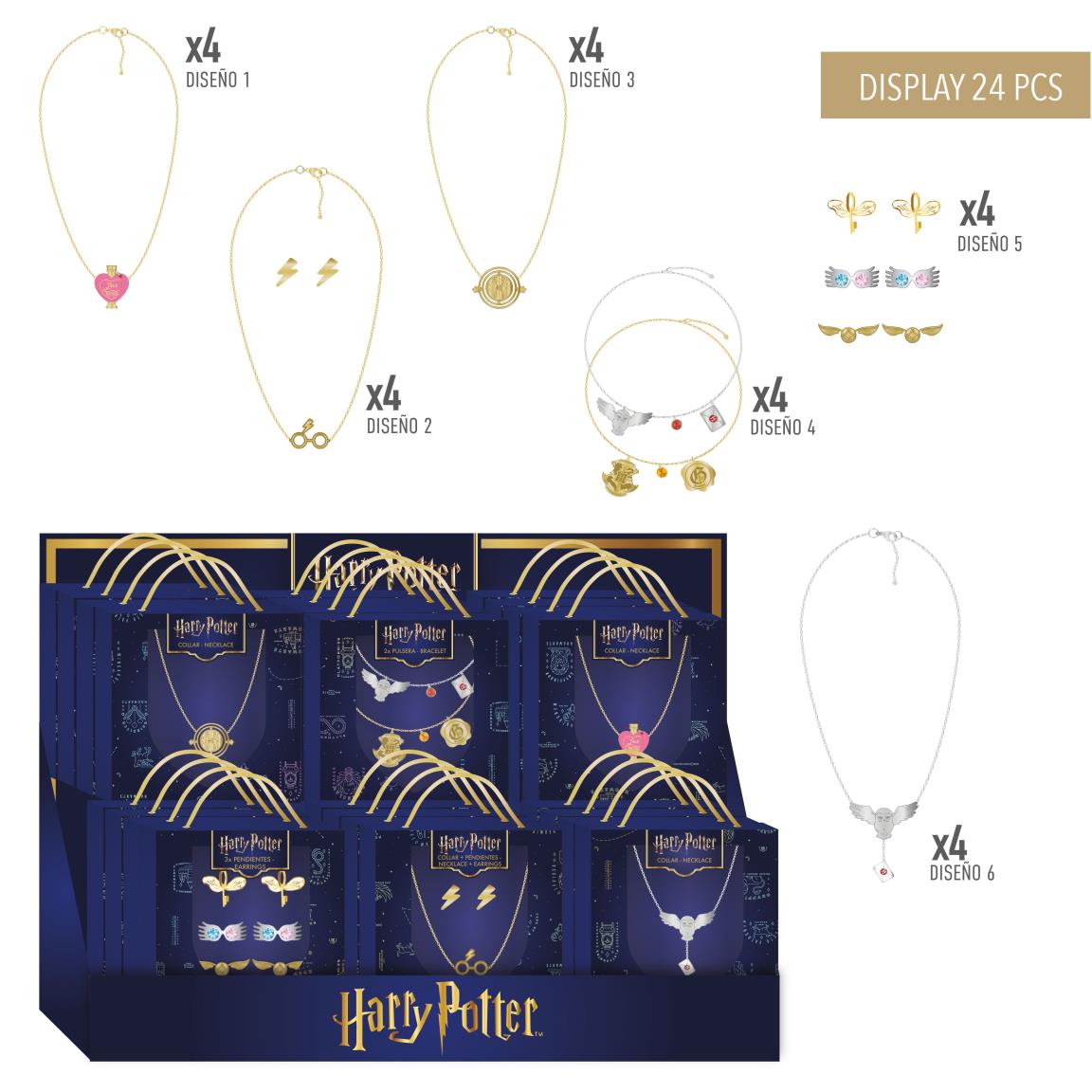 Harry Potter- Conjunto de bijuteria