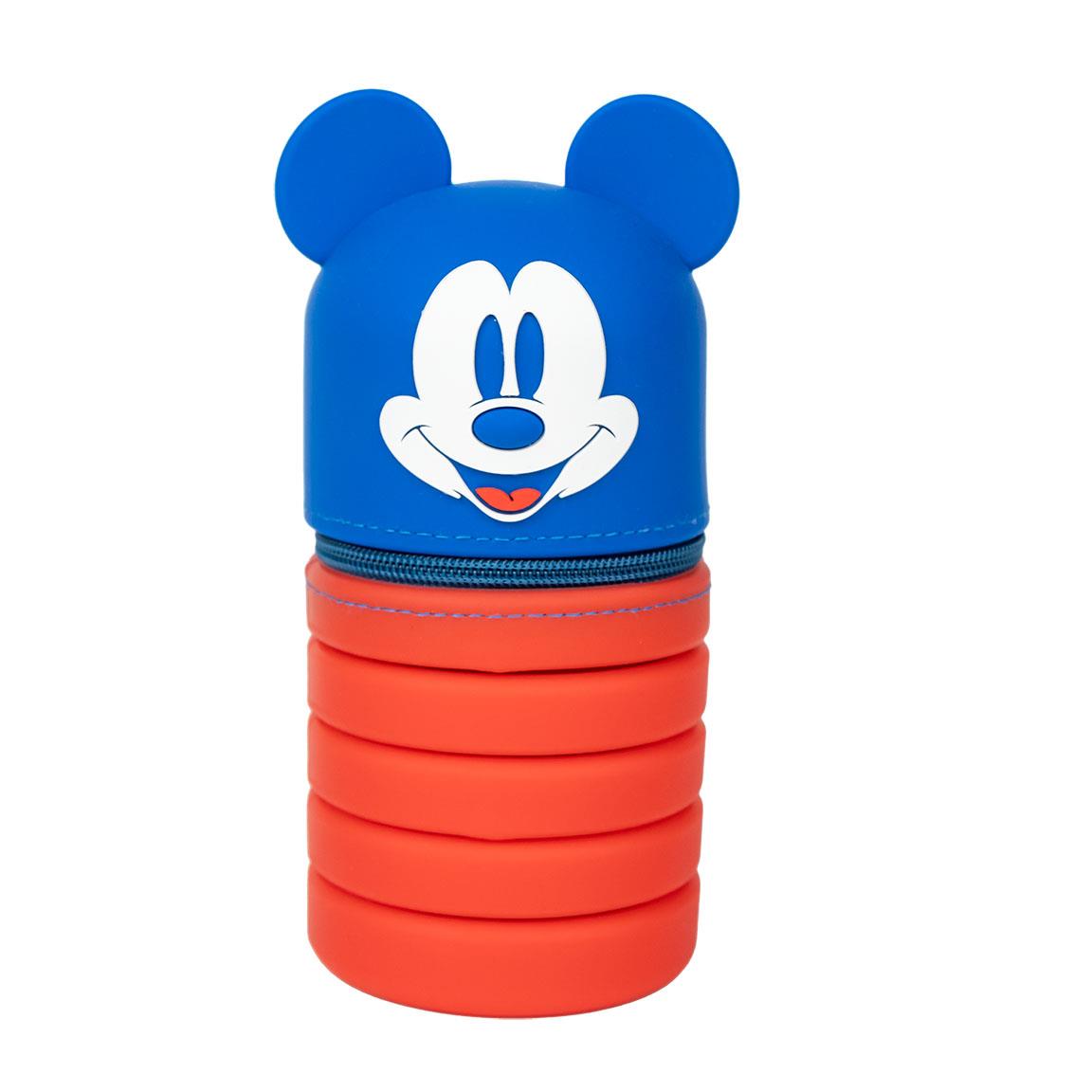 Mickey- Porta-lápis 3D Silicone extensivel