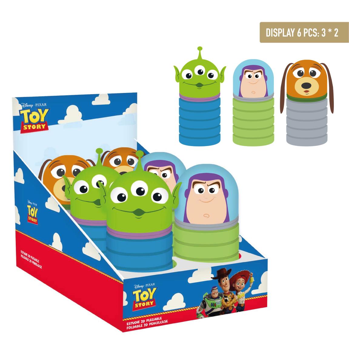 Toy Story- Porta-lápis 3D Silicone extensivel