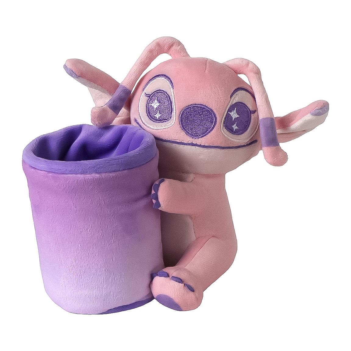 Stitch- Copo porta-canetas 3D c/ peluche