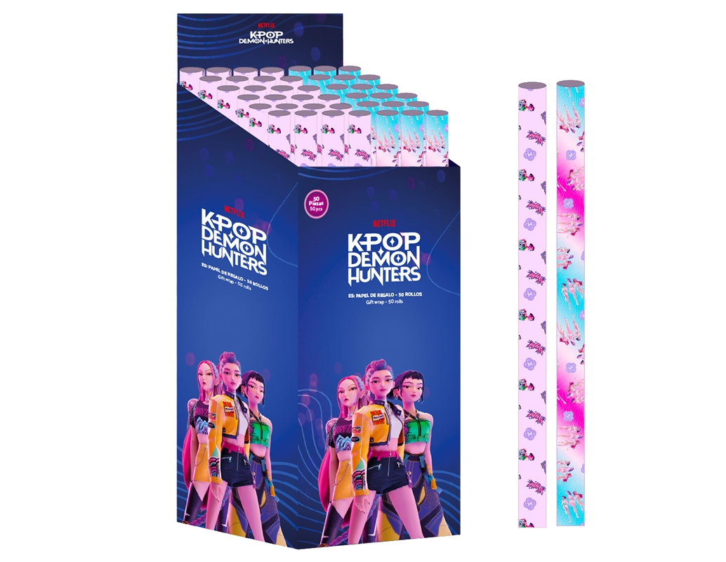 K-Pop- Papel de embrulho em rolo