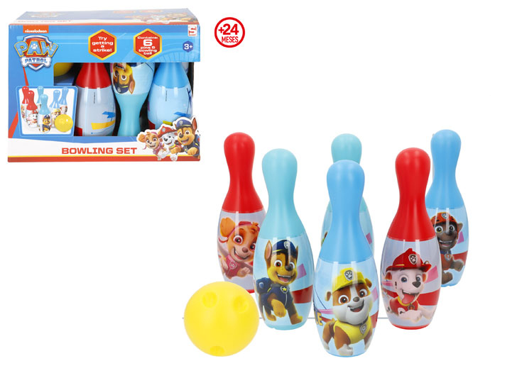 Paw Patrol- Jogo de Bowling