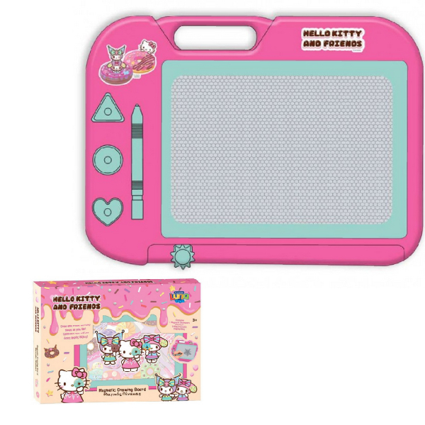 Hello Kitty- Quadro de desenho magnético