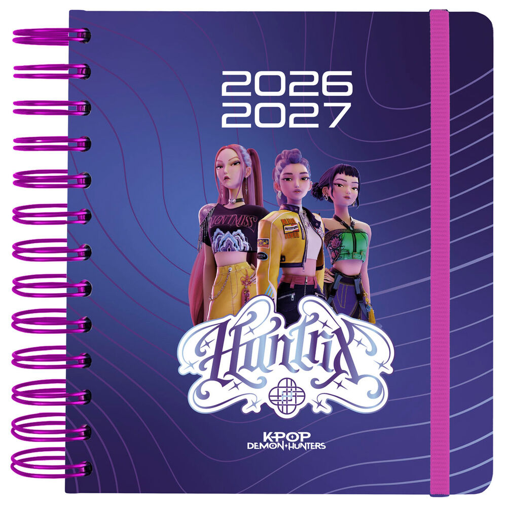 K-POP- Agenda Escolar 2026/2027 c/ 11 meses em PT