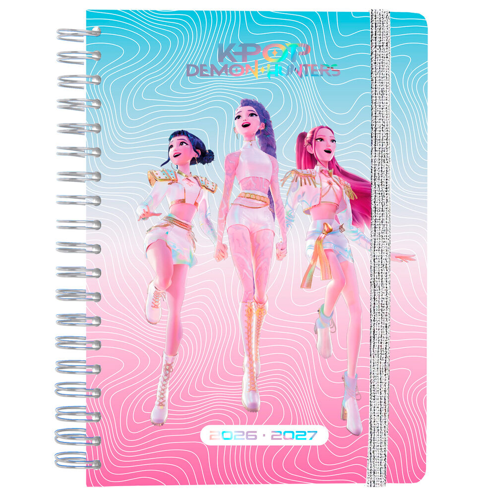 K-POP- Agenda Escolar 2026/2027 c/ 12 meses