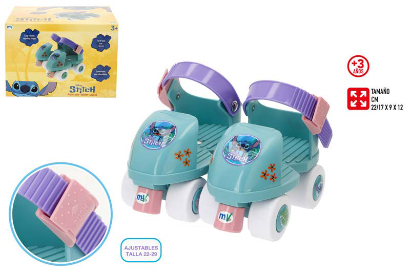 Stitch- Patins ajustáveis (22-29)