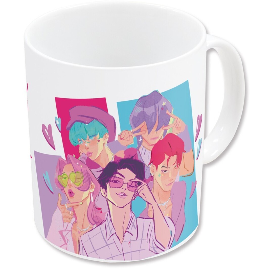 K-POP- Caneca cerámica 325ml