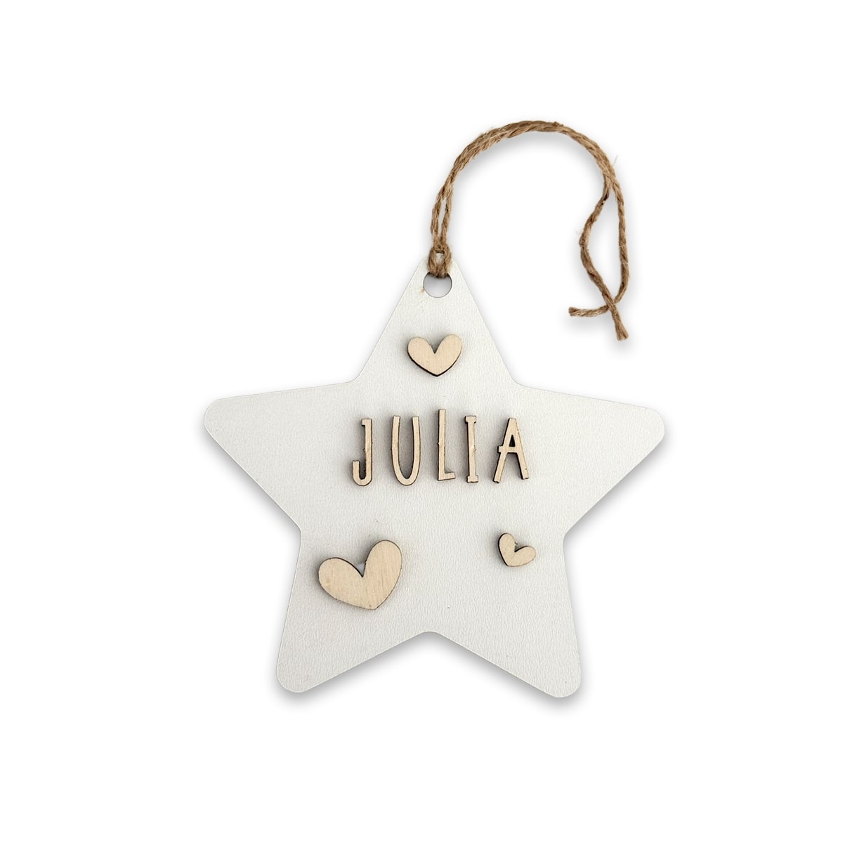IMU- Estrela decorativa branca