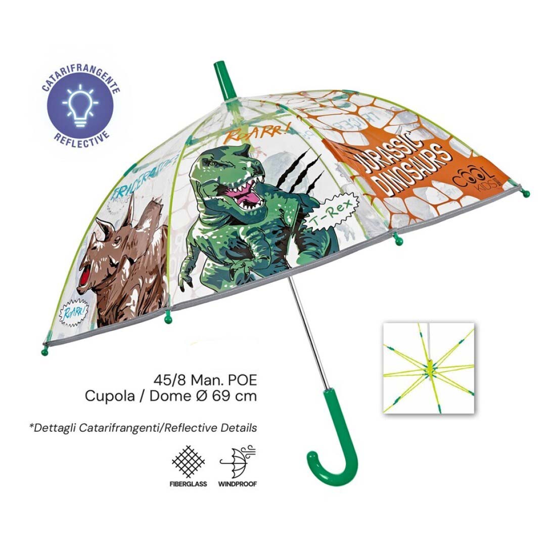 Dinossauros- Guarda-chuva automático 45cm