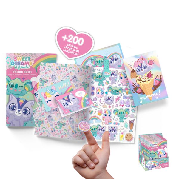 Sweet Dreams- Bloco de Notas A5 c/ Stickers
