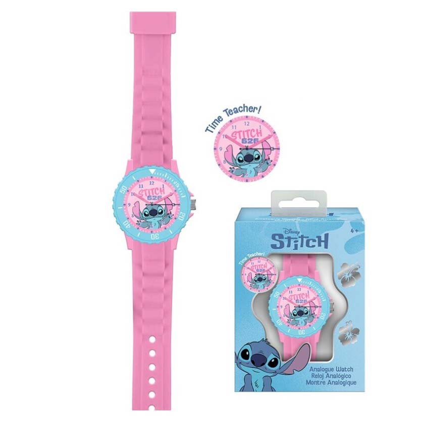 Stitch- Relógio analógico