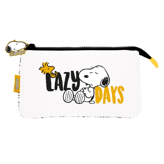 Snoopy- Porta-Lápis triplo