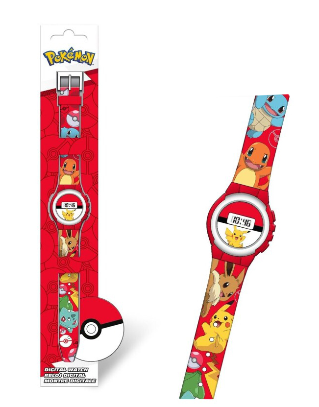Pokemon- Relógio digital
