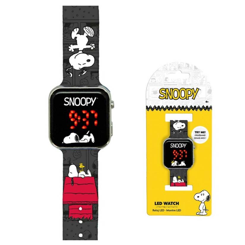 Snoopy- Relógio digital Led Watch