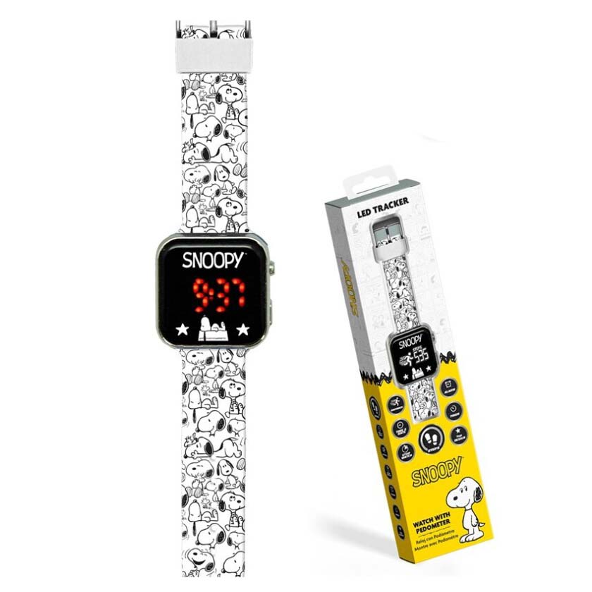 Snoopy- Relógio digital Led Watch Multifunções