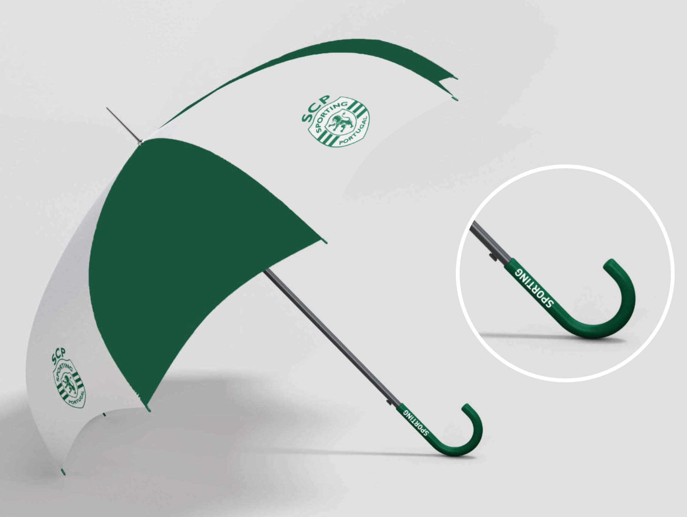 SPORTINGCP- Guarda Chuva automático criança 48 cm