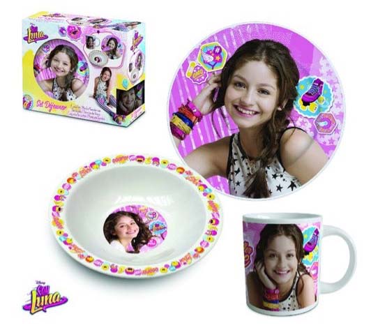 Soy Luna- Conjunto de pequeno almoço