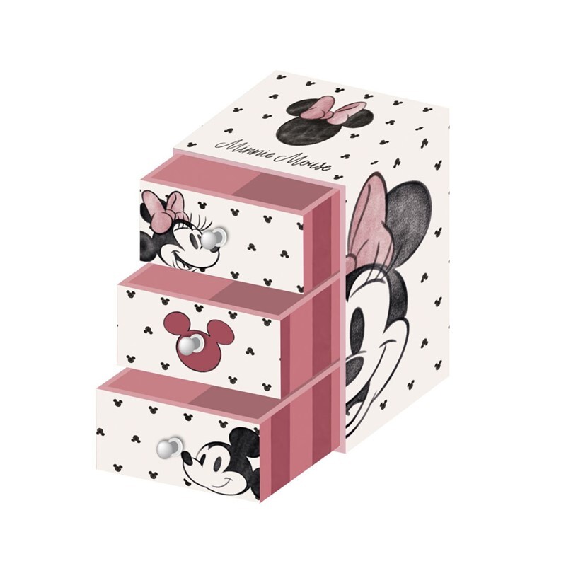 Minnie- Guarda-joias c/ gavetas
