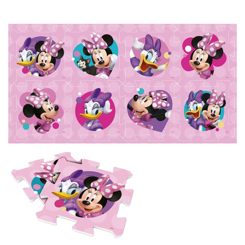 Minnie- Tapete de Espuma 8 peças 118cm