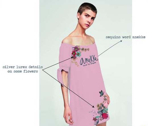 ANEKKE- Vestido (S-L)