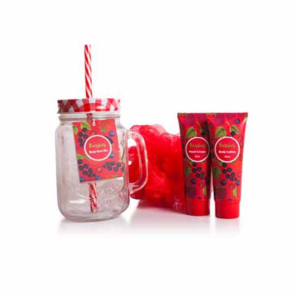 Girl Power- Conjunto de banho em caneca c/ palhinha