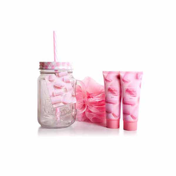 Girl Power- Conjunto de banho em caneca c/ palhinha