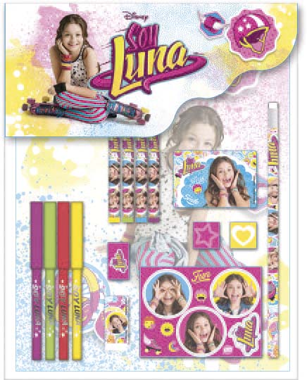 Soy Luna- Blister Escolar 16 peças Z16PSL10