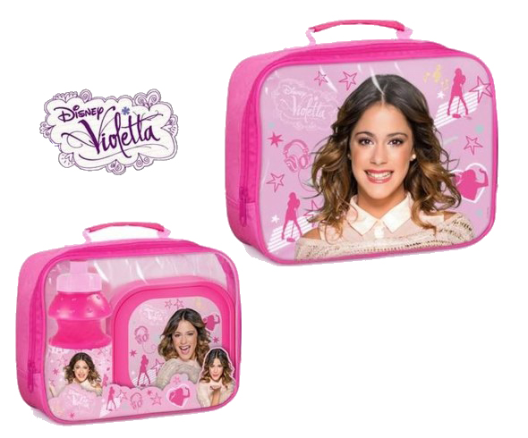 Violetta- Lancheira de mão com acessorios