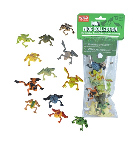 Wild Republic-POLYBAG MINI FROGS
